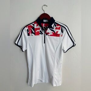 Callaway Black and Red Patterned Top